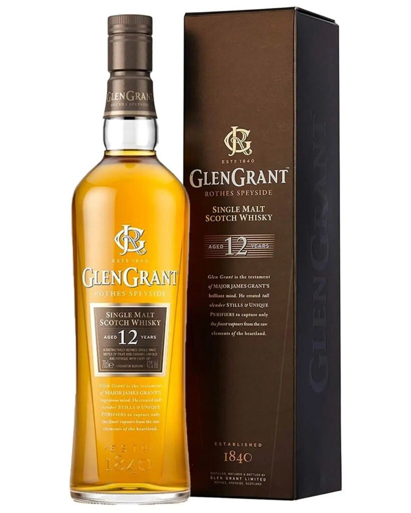 Wholesale Glen Grant 12 Year Old Whisky 70 cl
