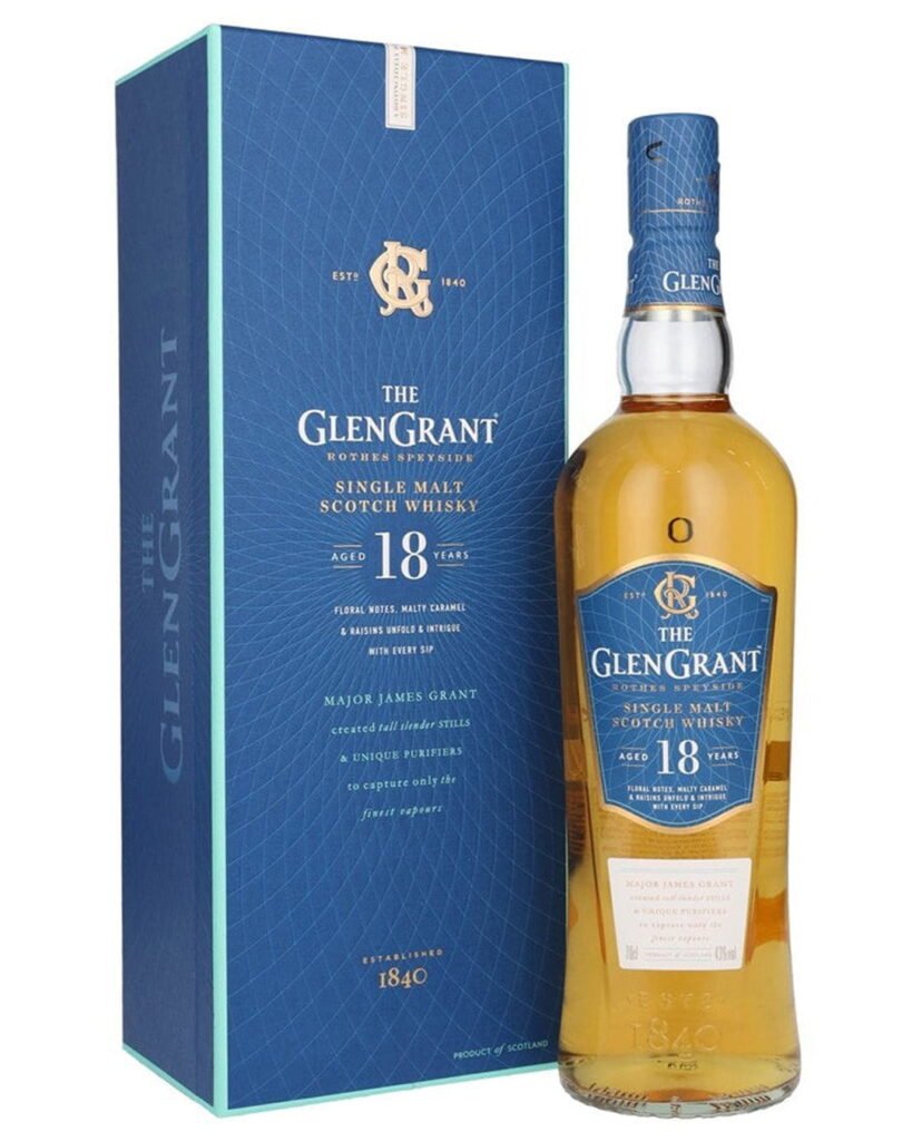 Wholesale Glen Grant 18 Year Old Whisky 70 cl
