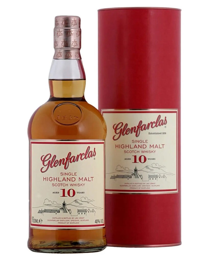 Wholesale Glenfarclas 10 Year Old Single Malt Whisky 70 cl