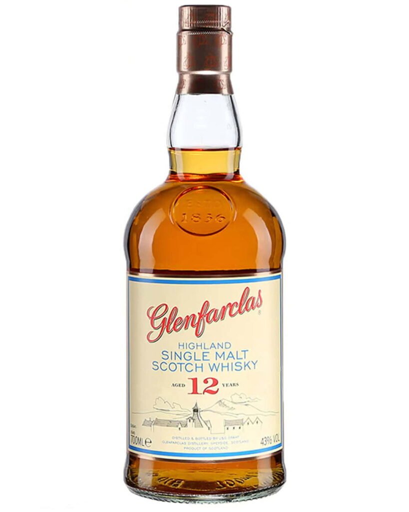 Wholesale Glenfarclas 12 Year Old Single Malt Whisky 70 cl