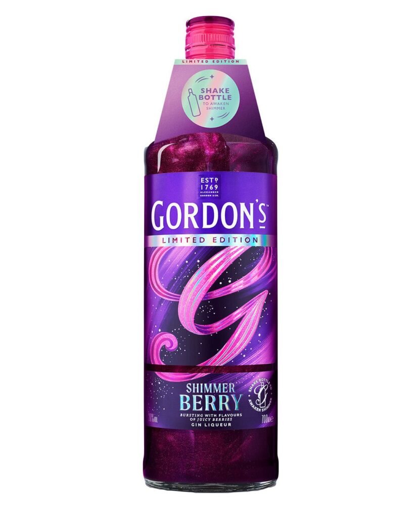 Wholesale Gordon's Shimmer Berry Gin 70 cl