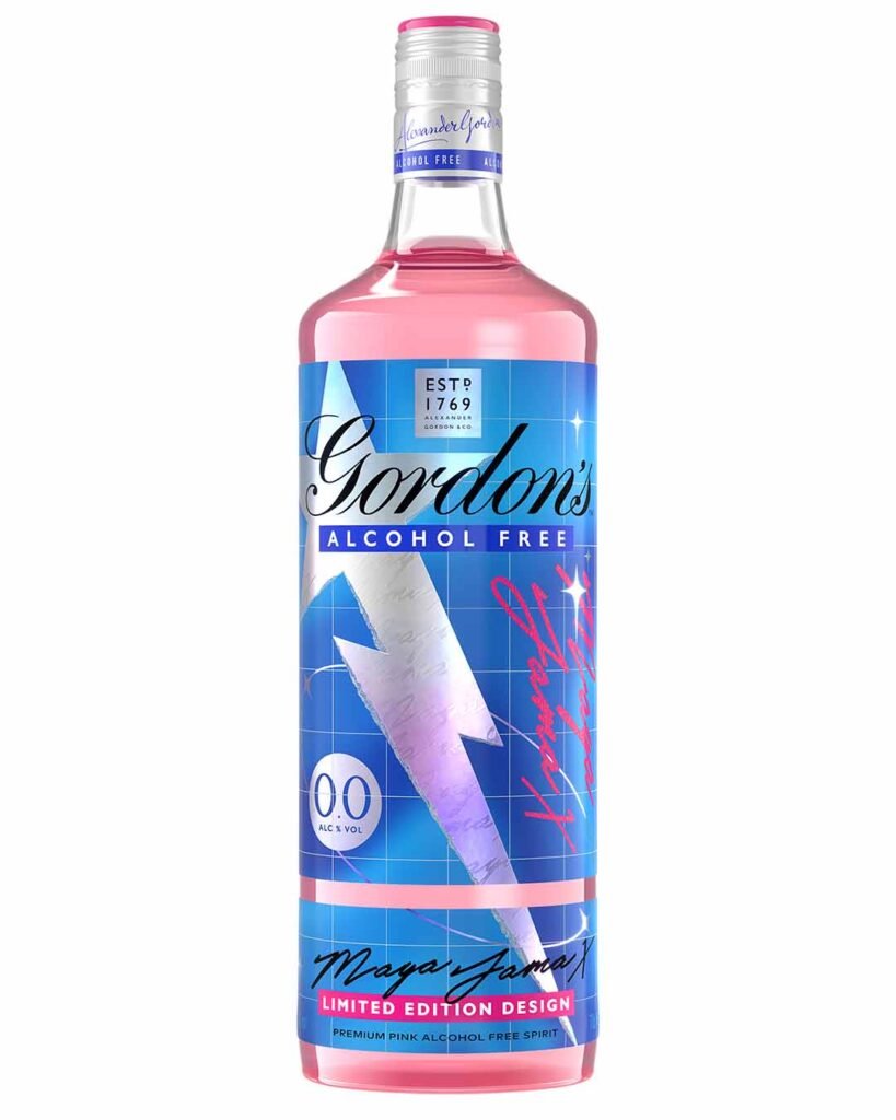 Wholesale Gordon's x Maya Jama Pink Alcohol Free Gin 70 cl BBE 25/12/2025