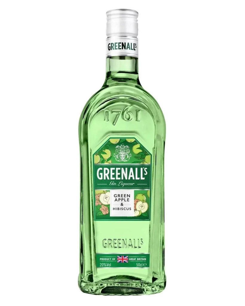 Wholesale Greenall's Green Apple & Hibiscus Gin Liqueur 50 cl