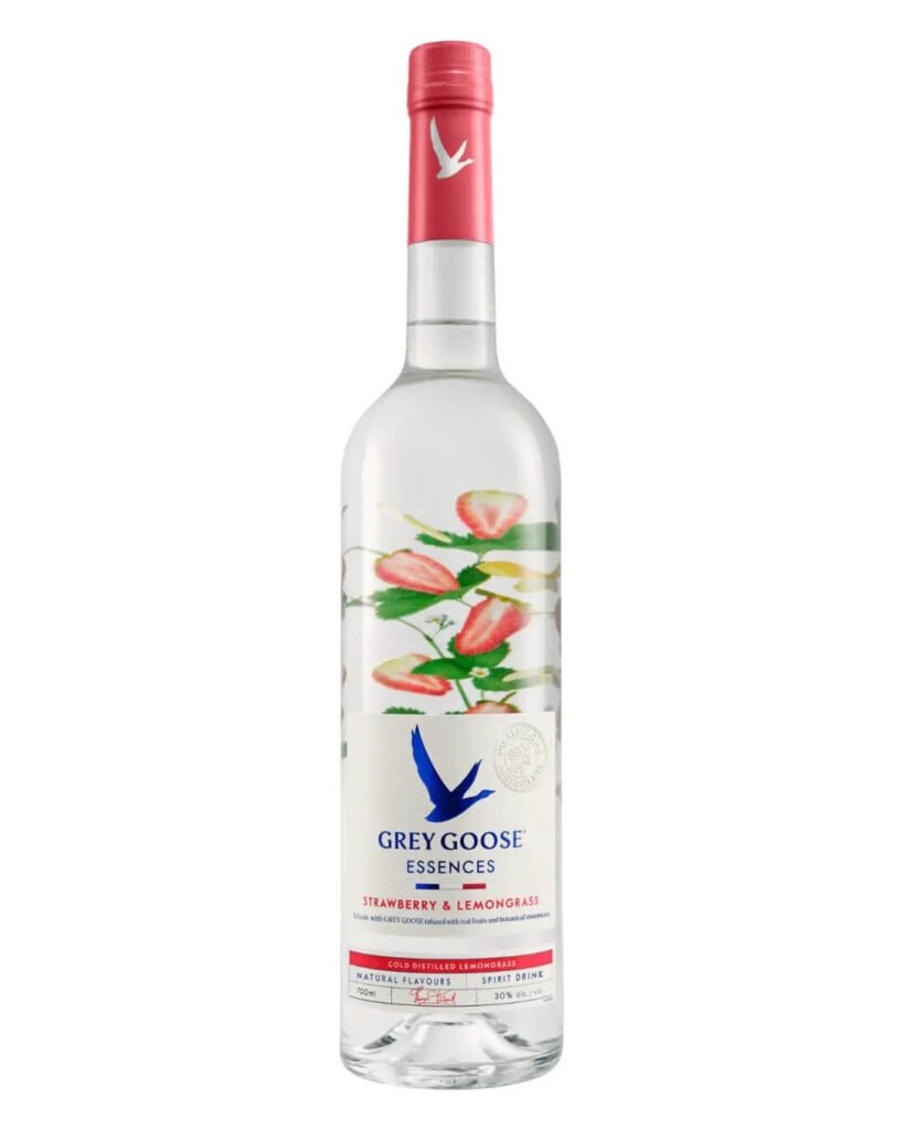 Wholesale Grey Goose Essences Strawberry & Lemongrass Vodka Based Spirit 70 cl