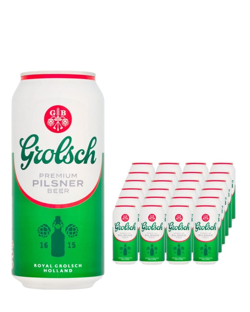 Wholesale Grolsch Premium Pilsner Beer Can Multipack 24 x 440 ml