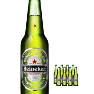 Heineken Premium Lager Beer Multipack, 12 x 330 ml