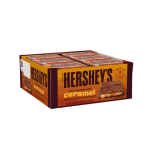 Hershey’s Milk Chocolate with Caramel Candy Bars: 36-Piece Box