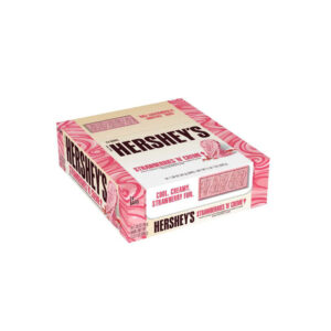 Hershey’s Strawberries ‘N’ Creme Candy Bar: 24-Count Box