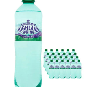 Highland Spring Sparkling Mineral Water Multipack, 24 x 500 ml