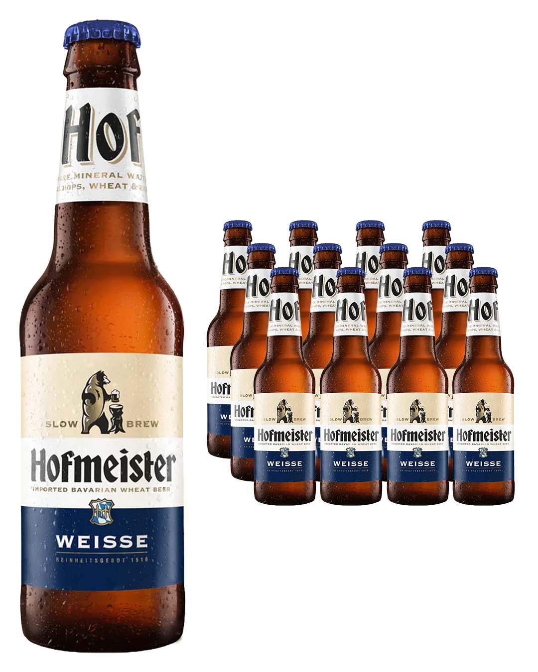 Hofmeister Weisse Beer Multipack, 12 x 330 ml