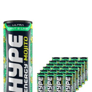 Hype Mojito Ultra Mint & Lime Energy Drink Multipack, 24 x 250 ml