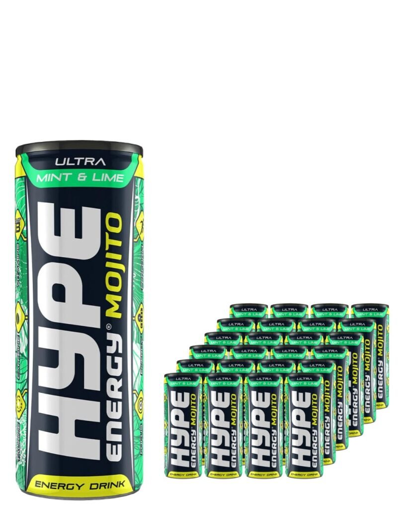 Wholesale Hype Mojito Ultra Mint & Lime Energy Drink Multipack 24 x 250 ml
