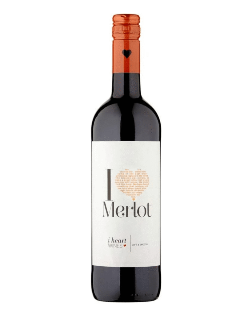 Wholesale I Heart Merlot Red Wine 75 cl