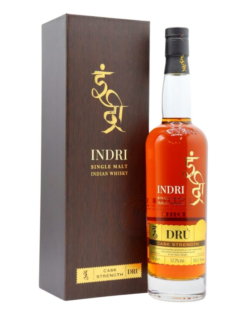 Wholesale Indri Drú Cask Indian Single Malt Whisky 70 cl