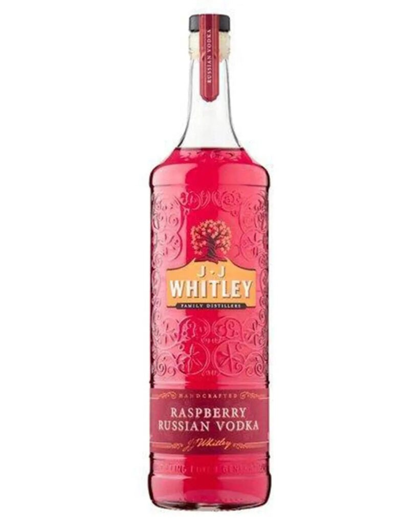 Wholesale J.J. Whitley Raspberry Vodka 70 cl
