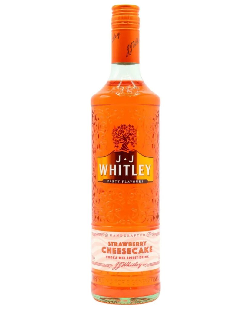 Wholesale J.J. Whitley Strawberry Cheesecake Vodka Mix Spirit Drink 70 cl