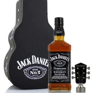 Jack Daniel's Old No 7 Guitar Case Whiskey, 70 cl