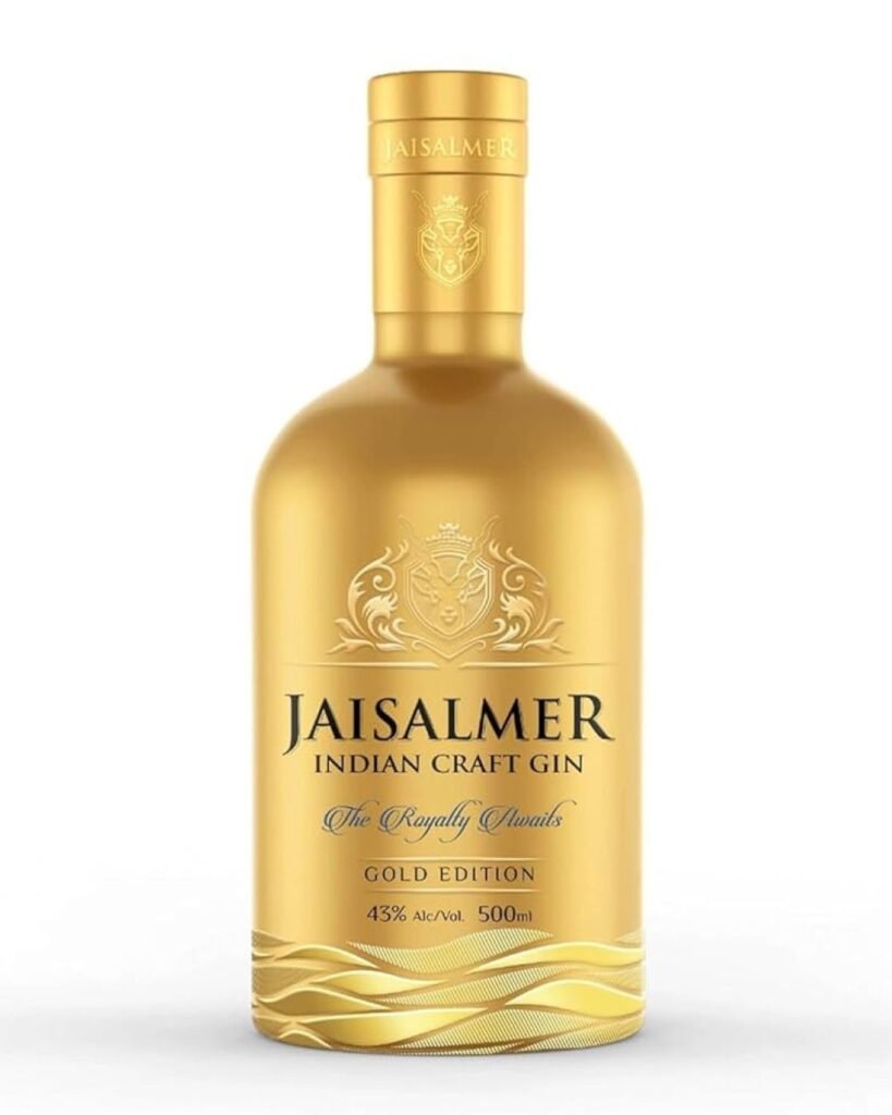 Wholesale Jaisalmer Indian Craft Gin Gold Edition 50 cl