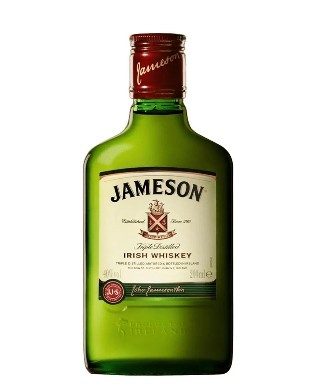 Jameson Irish Whiskey Small Bottle, 20 cl