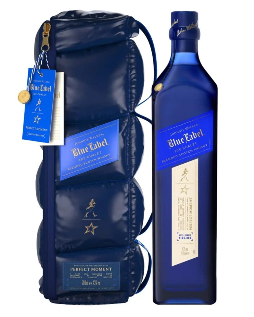 Wholesale Johnnie Walker Blue Ice Chalet Perfect Moment Blended Scotch Whisky 70 cl