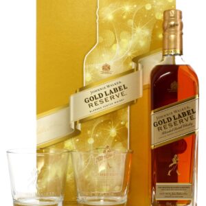 Johnnie Walker Gold Label Reserve 200th Anniversary Gift Set, 70 cl