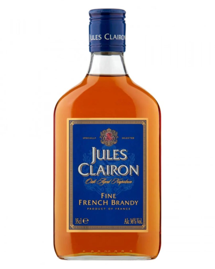 Wholesale Jules Clairon V.S.O.P. Brandy Half Bottle 35 cl