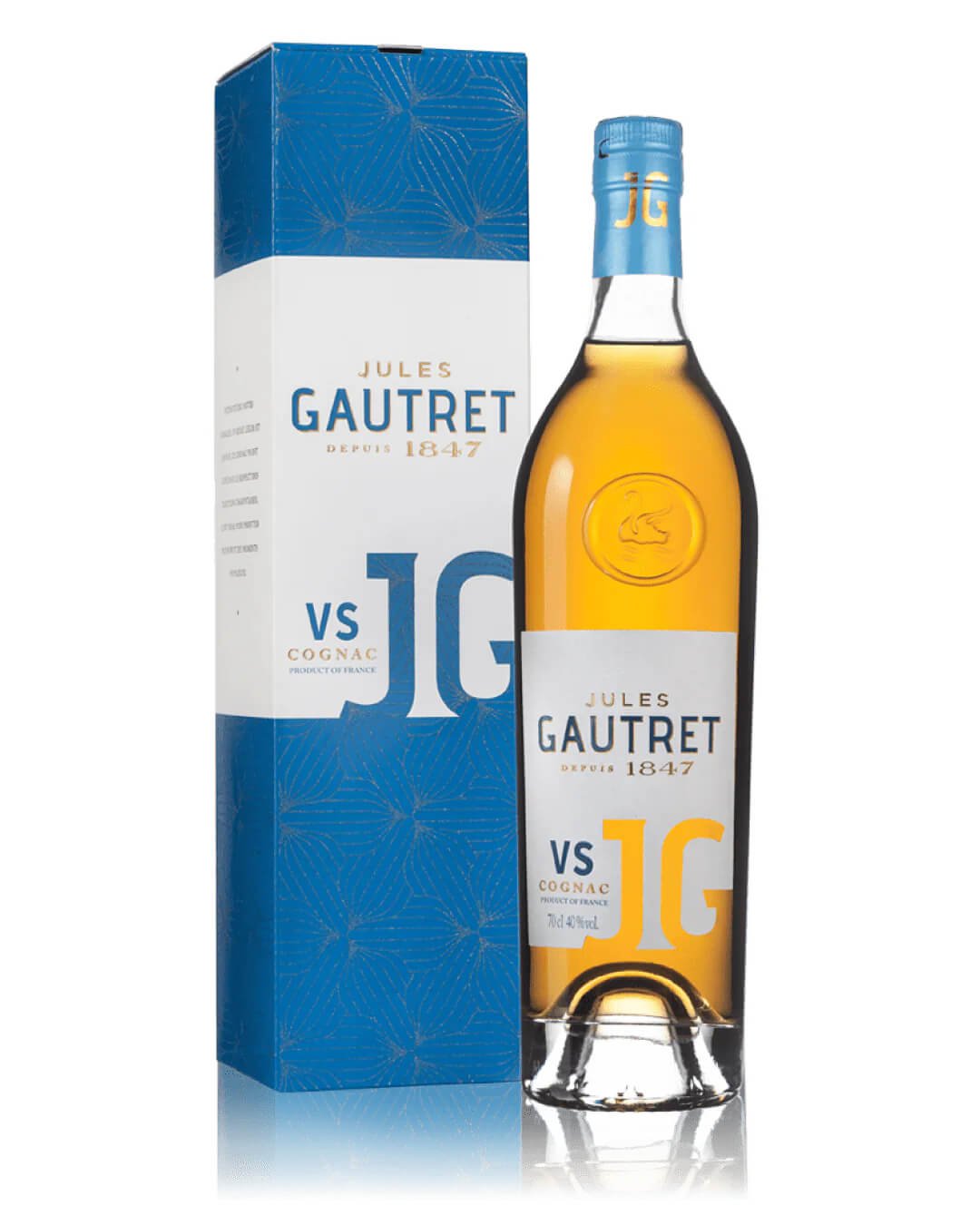 Jules Gautret 10 Year Old Cognac Gift Box, 70 cl