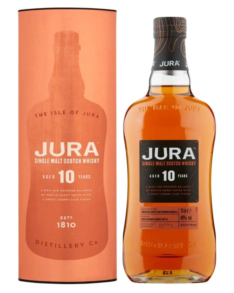Wholesale Jura 10 Year Old Whisky 70 cl