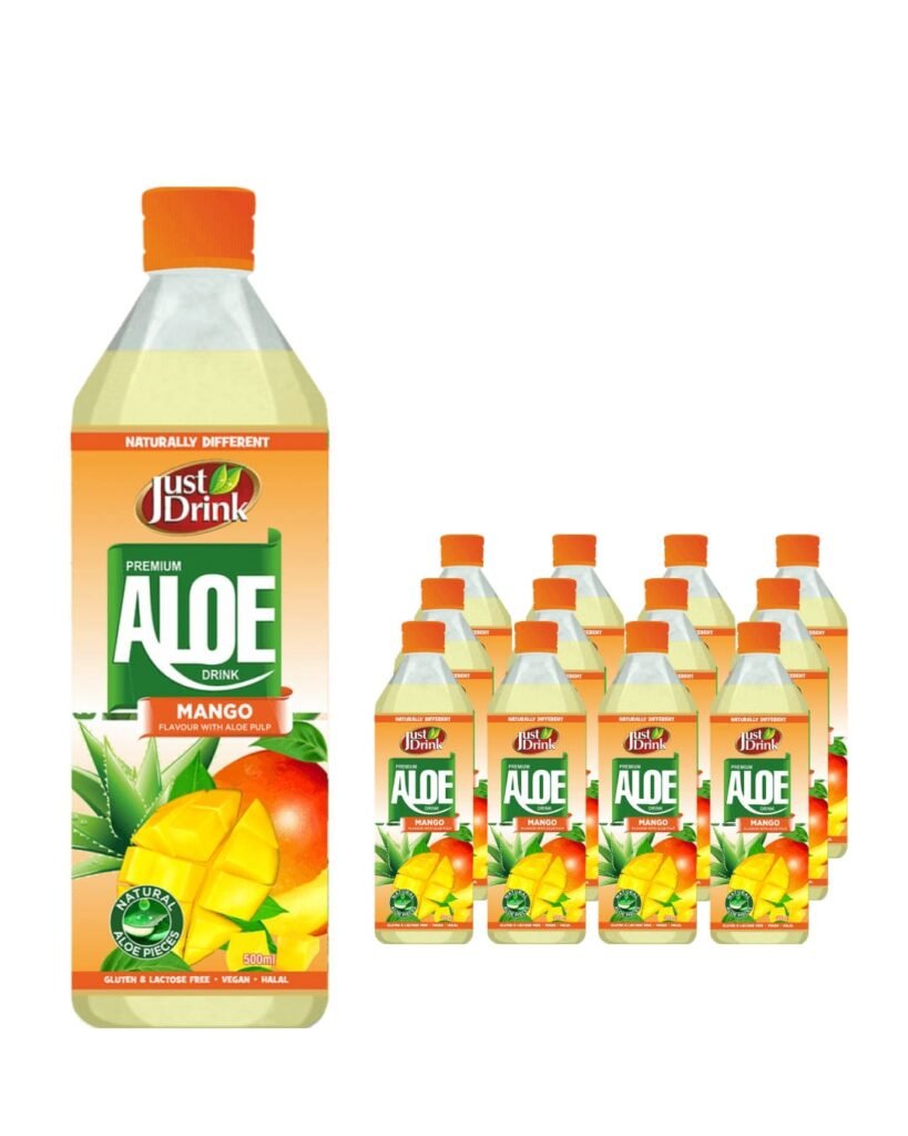Wholesale Just Drink Aloe Drink Mango Multipack 12 x 500 ml
