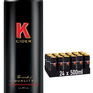 K Cider Cans Multipack, 24 x 500 ml