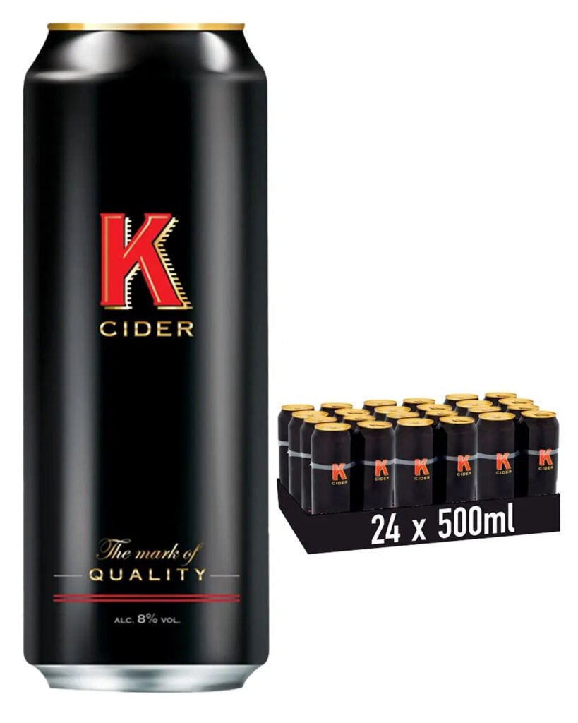 Wholesale K Cider Cans Multipack 24 x 500 ml