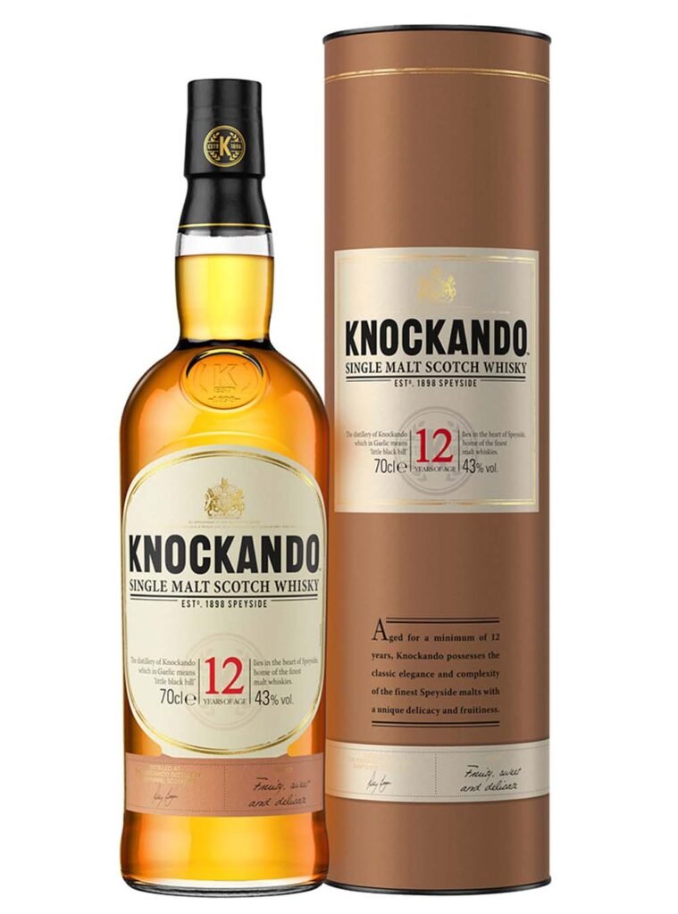 Wholesale Knockando 12 Year Old Whisky 70 cl