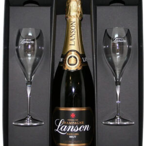 Lanson Black Label Flute Pack Champagne, 75 cl