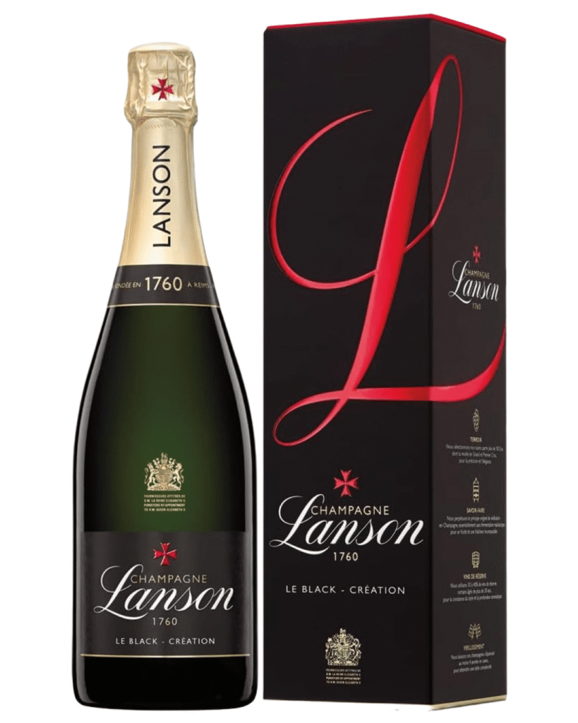 Wholesale Lanson Black Label Gift Box Champagne 75 cl