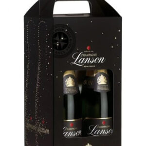 Lanson Black Label Mini 4 pack Gift Box, 4 x 20 cl