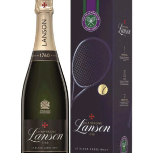 Lanson Black Label Wimbledon Pack 2022 , 75 cl
