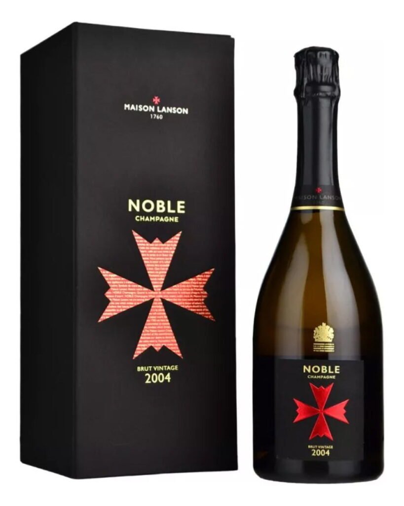 Wholesale Lanson Noble Brut Vintage 2004 Champagne Gift Box 75 cl
