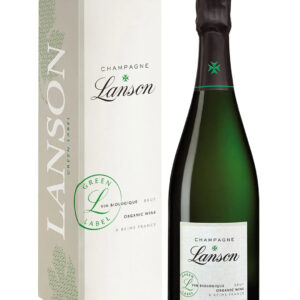 Lanson Organic Green Label Champagne Gift Box, 75 cl