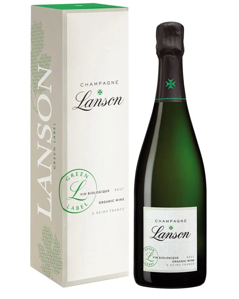 Wholesale Lanson Organic Green Label Champagne Gift Box 75 cl
