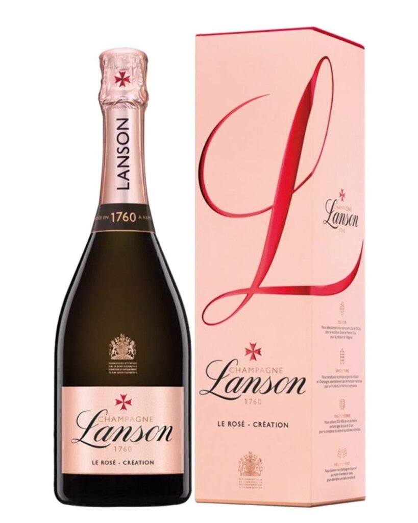 Wholesale Lanson Rosé Gift Box Champagne 75 cl