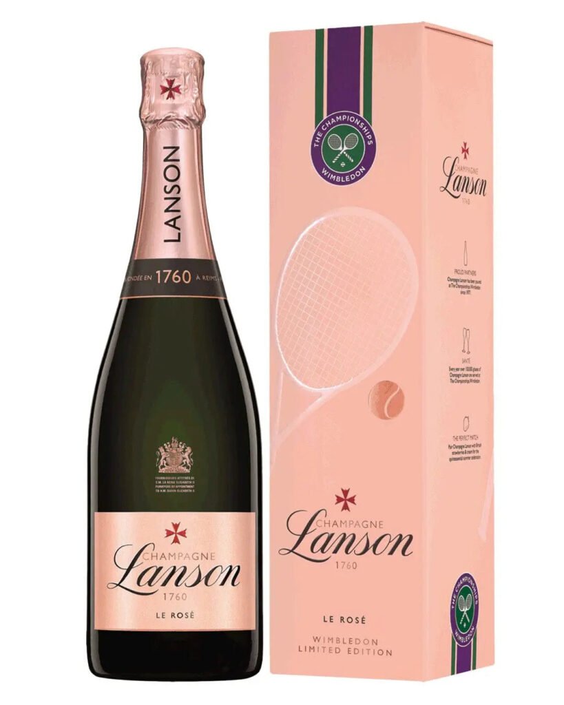 Wholesale Lanson Rosé NV Wimbledon Pack 2022 75 cl
