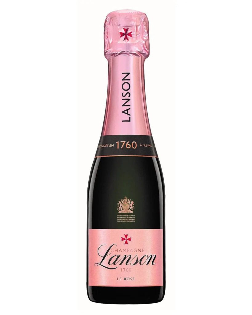 Wholesale Lanson Rosé Quarter Bottle 20 cl