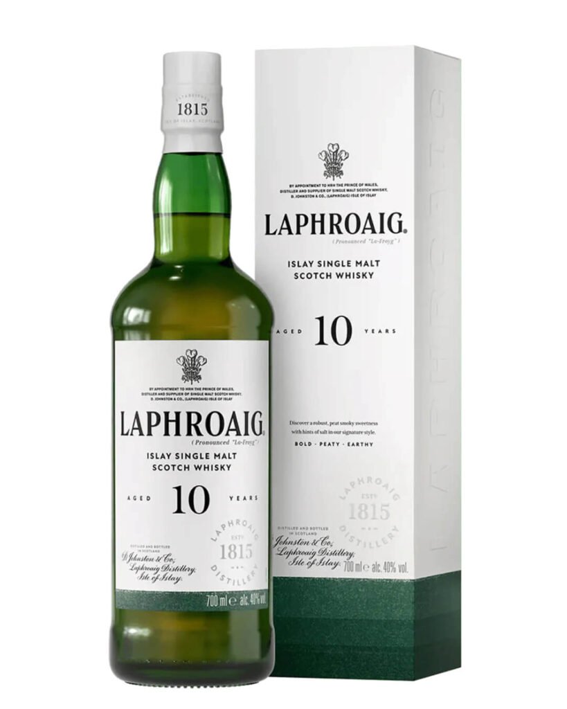 Wholesale Laphroaig 10 Year Old Malt Whisky 70 cl