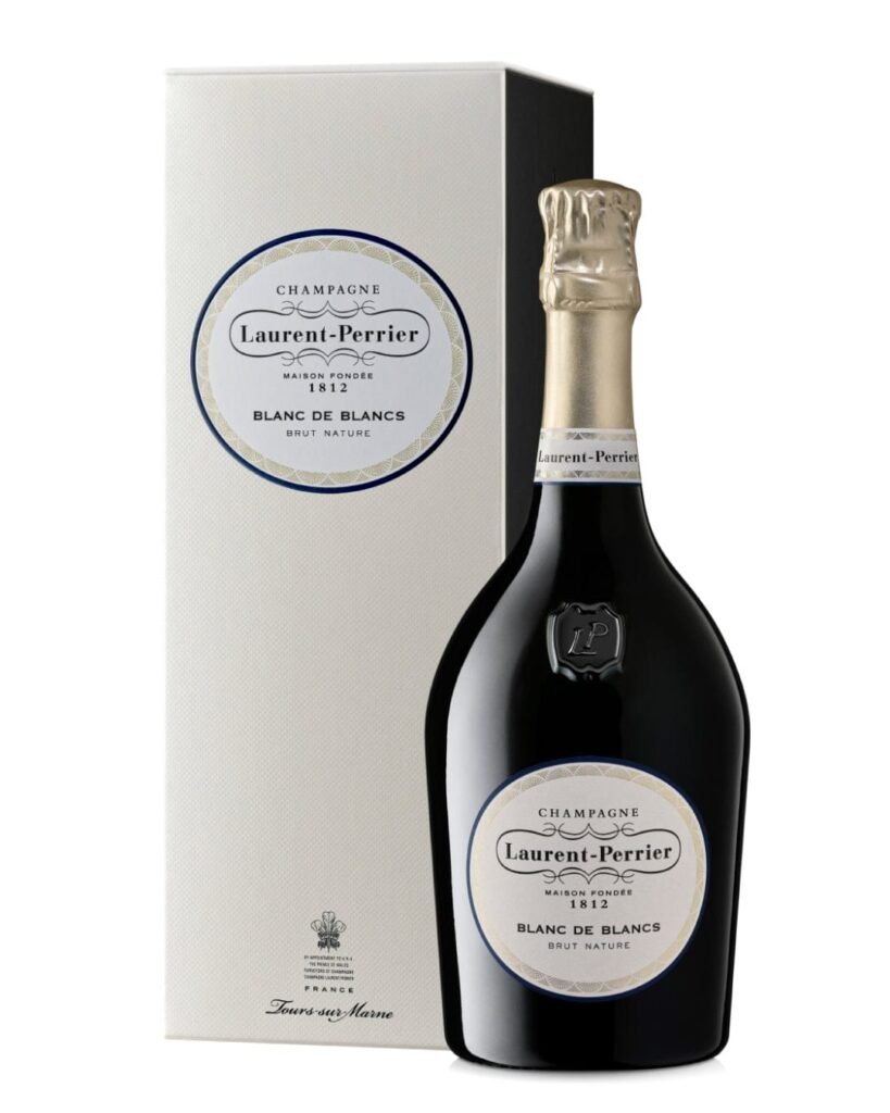 Wholesale Laurent-Perrier Blanc de Blancs Brut Nature Champagne Gift Box 75 cl