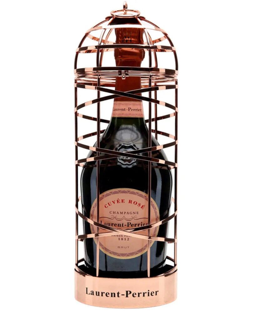 Wholesale Laurent-Perrier Rosé Ribbon Cage Champagne 75 cl