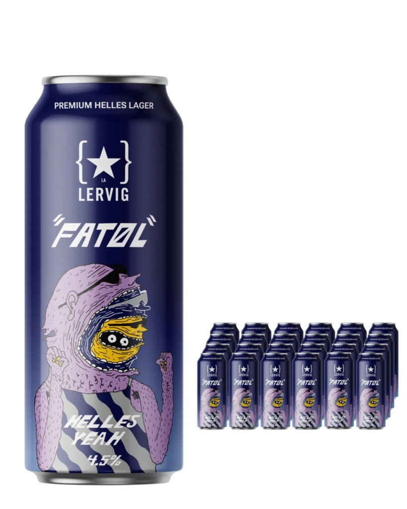 Wholesale Lervig Helles Yeah Beer Can Multipack 24 x 500 ml