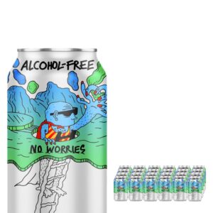Lervig No Worries Low Alcohol Beer Can Multipack, 24 x 330 ml