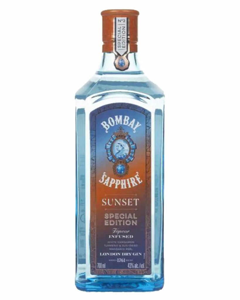 Wholesale Limited Edition Bombay Sapphire Sunset Gin 70 cl