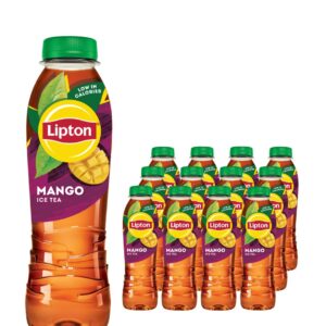 Lipton Mango Flavour Ice Tea Multipack, 12 x 500 ml