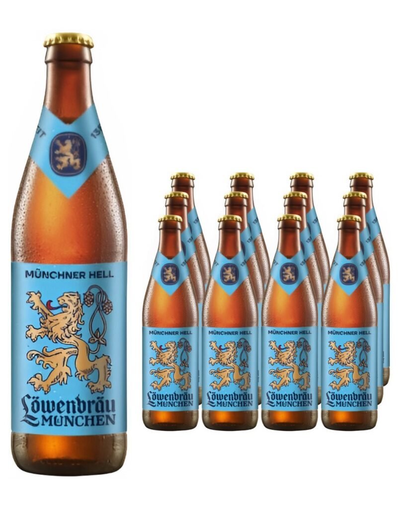 Wholesale Lowenbrau Original German Helles Larger Beer Bottle Multipack 12 x 500 ml
